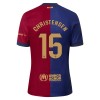 Maglia ufficiale Barcellona Christensen 15 Casa 2024-25 per Uomo